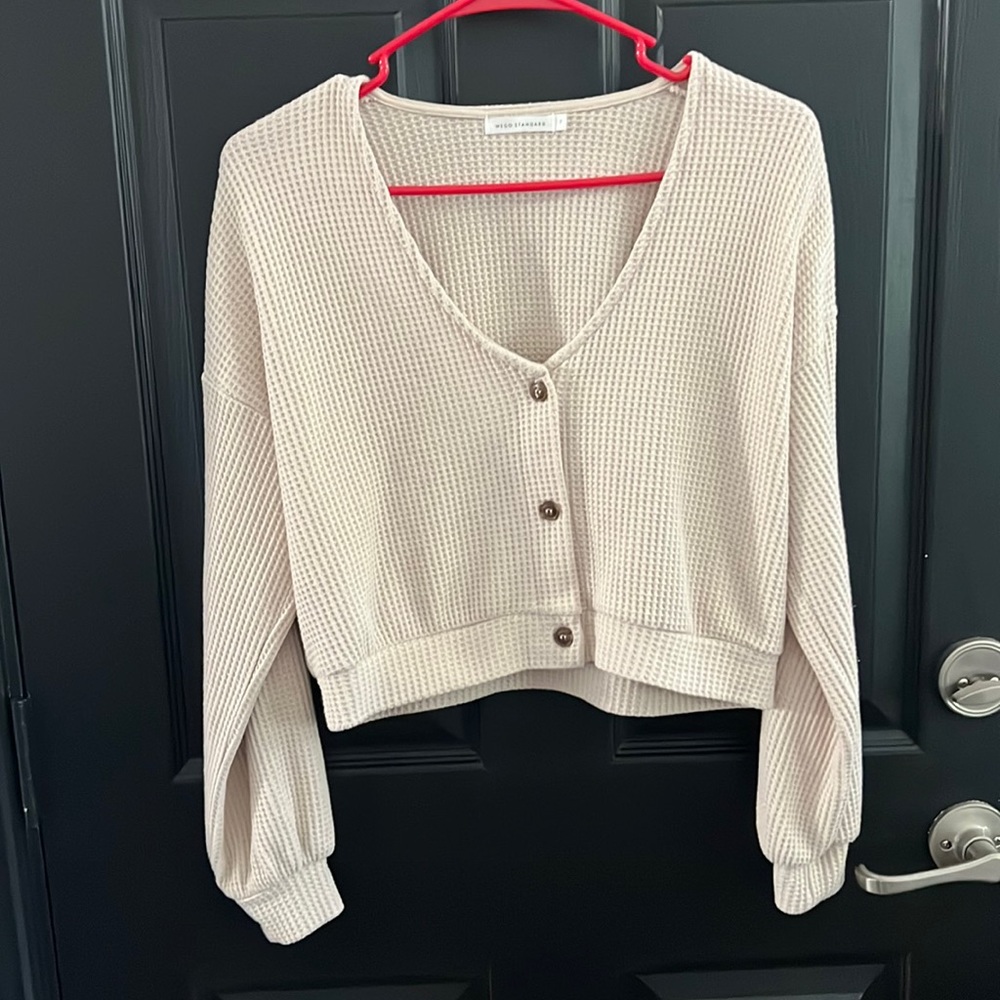 Wego Waffle weave sweater